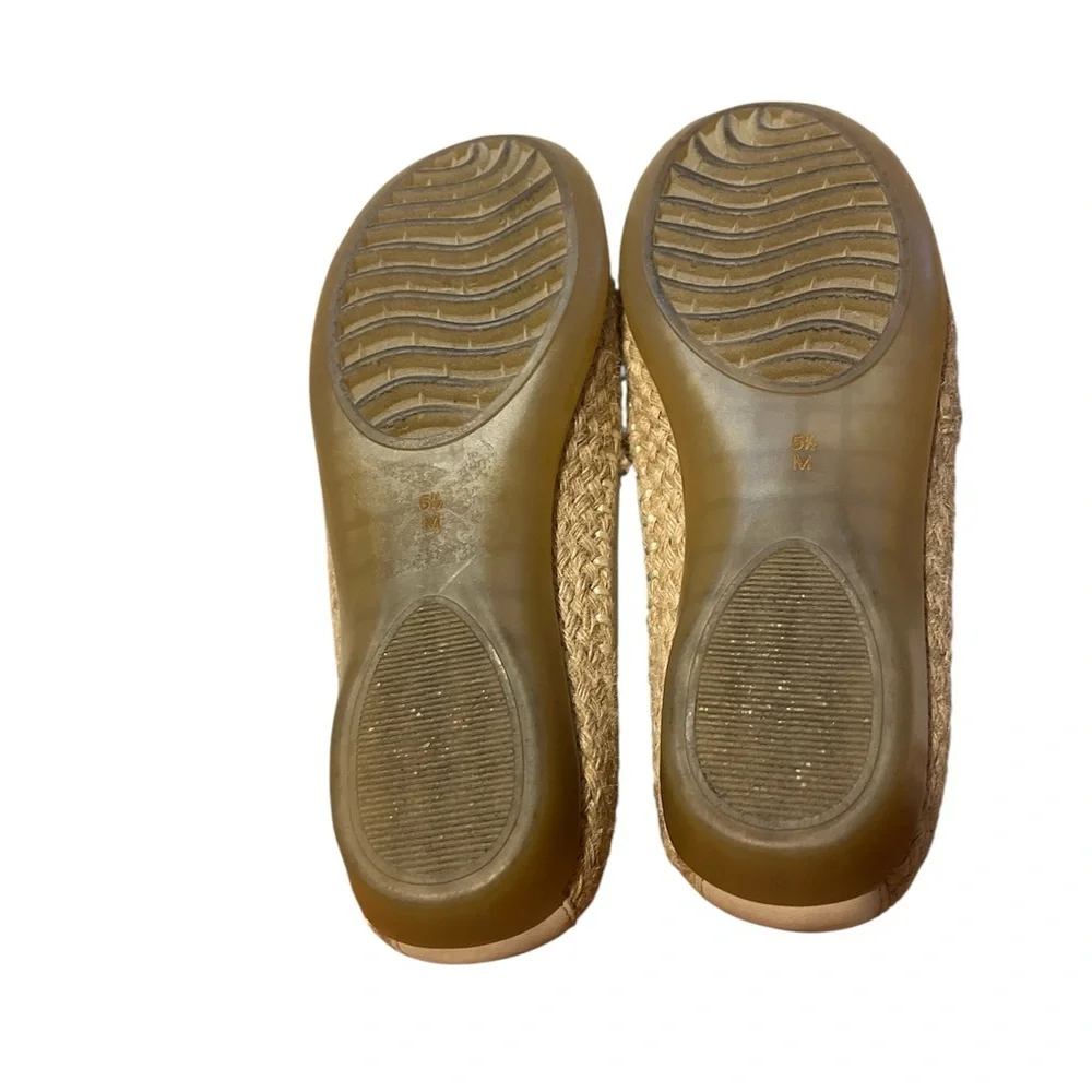 Vaneli Women's Tan and Gray Espadrilles